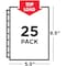 Avery Protectors, Mini, Clear, 25Pk AVE77004 - alternate 6